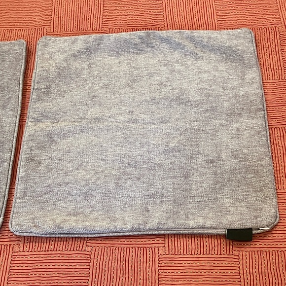 Milli Home soft chenille lilac throw pillow / cushion covers , zip close - Picture 6 of 9